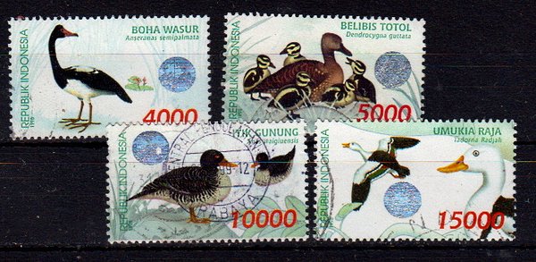 Briefmarken Indonesien 1828-31 o