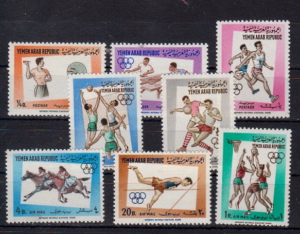 Briefmarken Jemen Arab. Republik 336-43 **