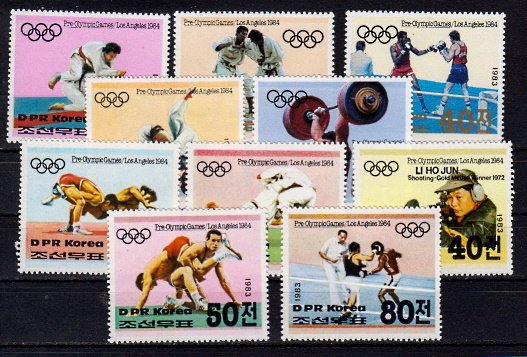 Briefmarken Korea-Nord 2350-59 **