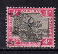 Briefmarken Malaiischer Staatenbund 29 C o