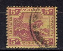 Briefmarken Malaiischer Staatenbund 30 C o