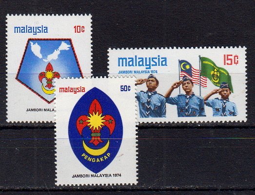 Briefmarken Malaysia 116-18 **