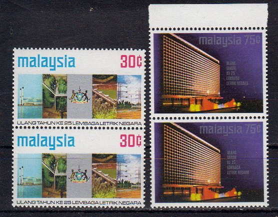 Briefmarken Malaysia 119-20 ** Paare