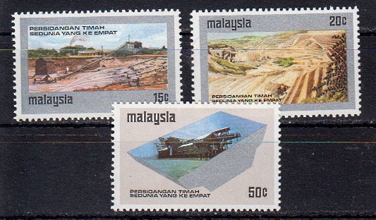 Briefmarken Malaysia 124-26 **