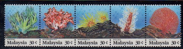Briefmarken Malaysia 475-79 **
