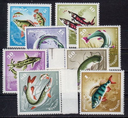 Briefmarken Mongolei 398-405 **