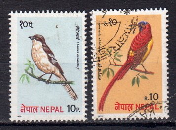 Briefmarken Nepal 381 + 83 o