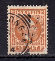 Briefmarken Niederl. Indien 9 x o