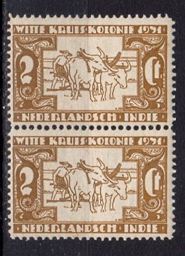 Briefmarken Niederl. Indien 194 * Paar