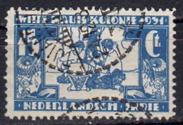 Briefmarken Niederl. Indien 187 o