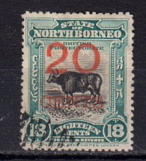 Briefmarken Nord-Borneo 208 o