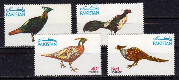 Briefmarken Pakistan 484-87 **