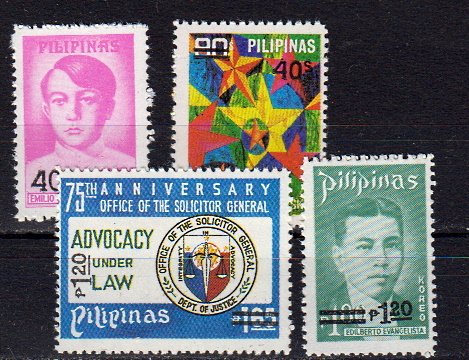 Briefmarken Philippinen 1405-08 **