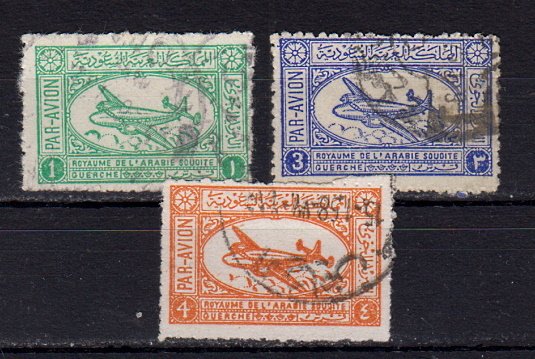 Briefmarken Saudi-Arabien 29-31 o