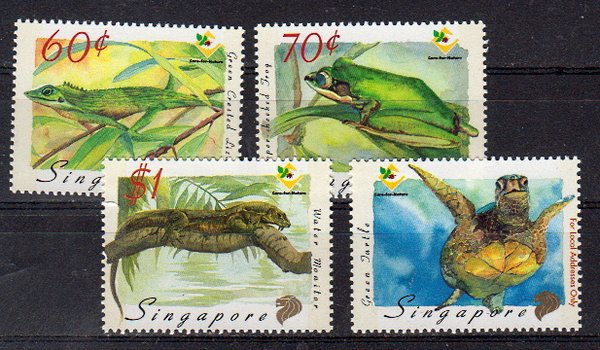 Briefmarken Singapur 960-63 **
