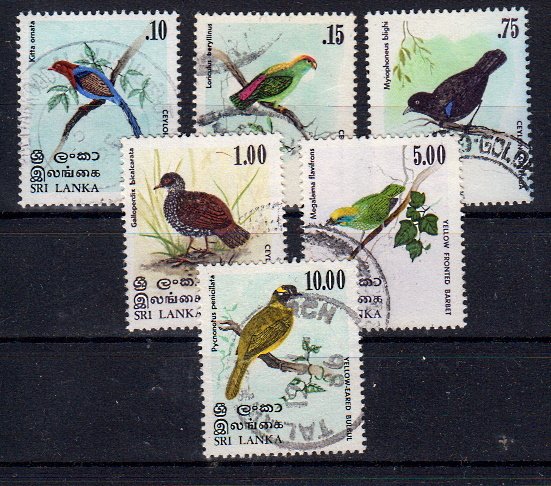 Briefmarken Singapur 512-17 o
