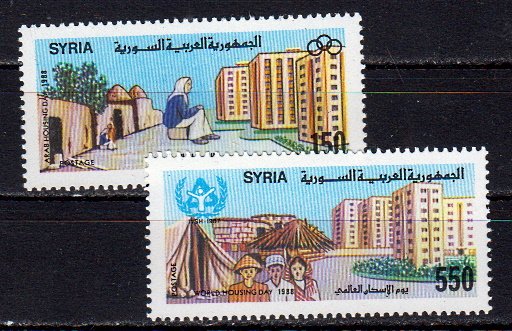 Briefmarken Syrien 1734-35 **