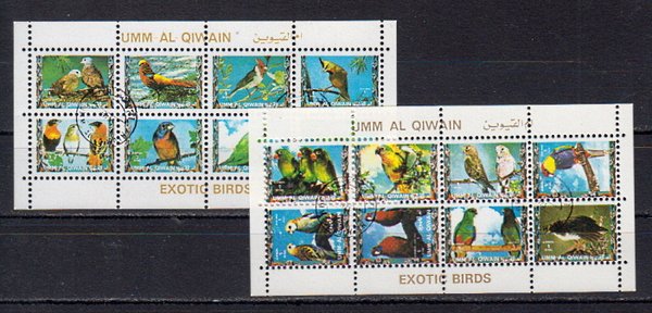 Briefmarken Umm al Kaiwain 1258-73 o