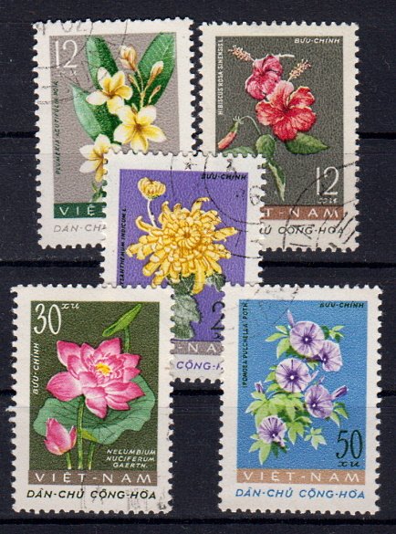 Briefmarken Vietnam 206-10 o
