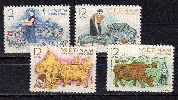 Briefmarken Vietnam 236-39 (*)