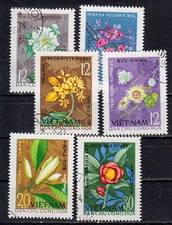 Briefmarken Vietnam 301-06 o