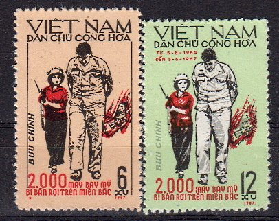 Briefmarken Vietnam 481-82 (*)