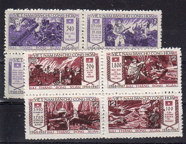 Briefmarken Vietnam 513-20 (*)