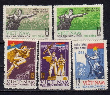 Briefmarken Vietnam 581-85 (*)