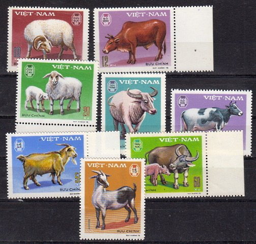 Briefmarken Vietnam 1020-27 (*)