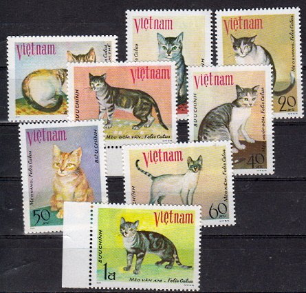 Briefmarken Vietnam 1063-70 (*)
