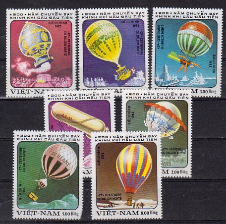 Briefmarken Vietnam 1298-304 (*)