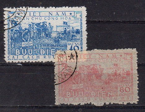 Briefmarken Vietnam Dienst 6-7 o