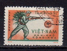 Briefmarken Vietnam Portofreiheit 8 o