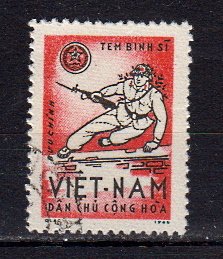 Briefmarken Vietnam Portofreiheit 9 o