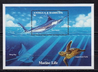 Briefmarken Antigua und Barbuda Block 294 **