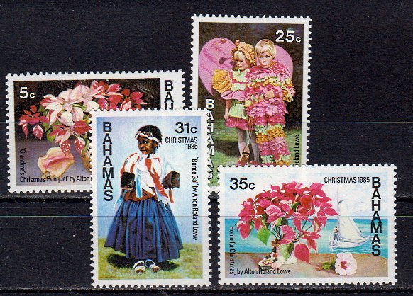 Briefmarken Bahamas 602-05 **
