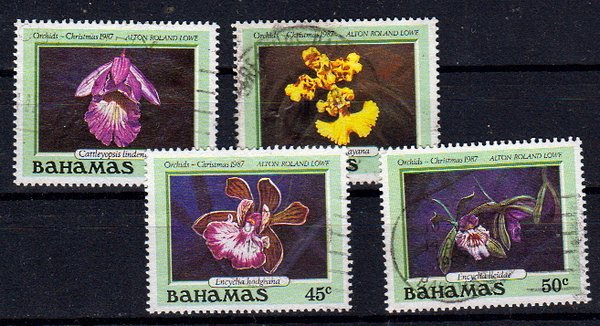 Briefmarken Bahamas 663-66 o