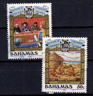 Briefmarken Bahamas 668-69 o