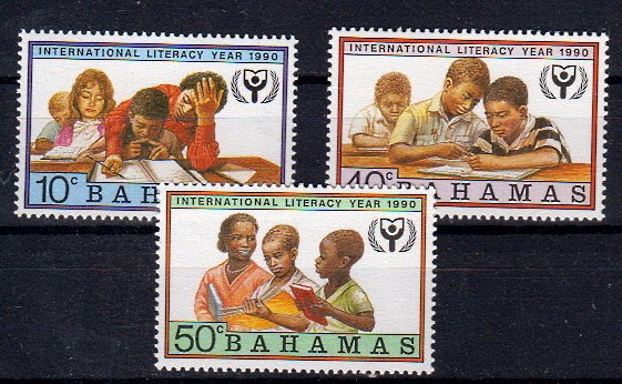 Briefmarken Bahamas 723-25 **