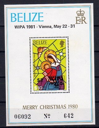 Briefmarken Belize Block 29 **