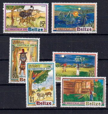 Briefmarken Belize 1078-83 **