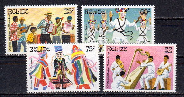Briefmarken Belize 1116-19 **