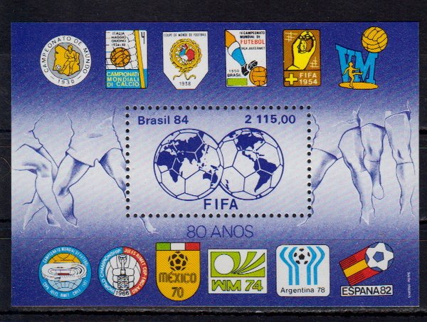 Briefmarken Brasilien Block 65 **