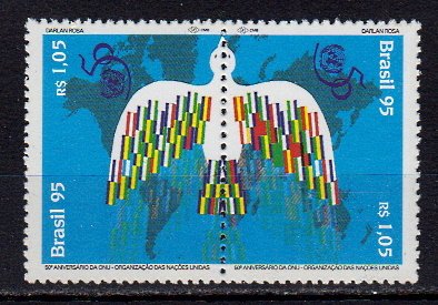 Briefmarken Brasilien 2672-73 **