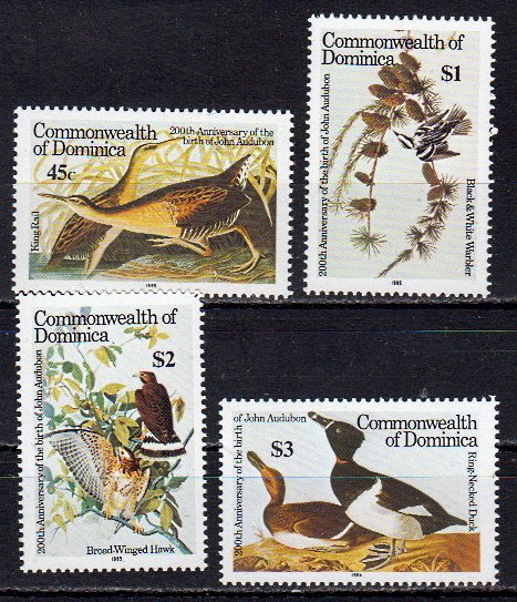 Briefmarken Dominika 905-08 **