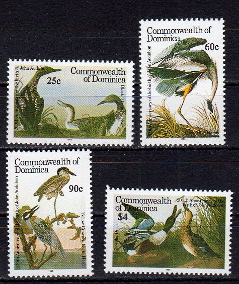 Briefmarken Dominika 979-82 **
