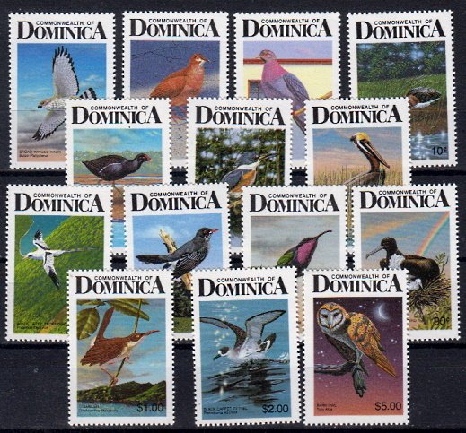 Briefmarken Dominika 1003-16 I **
