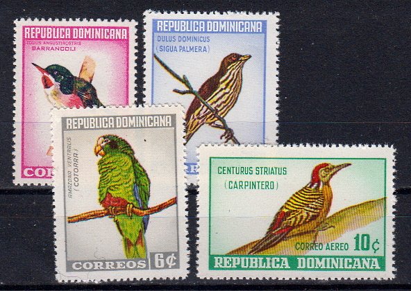 Briefmarken Dominikanische Republik 830 + 32-33 + 35 **