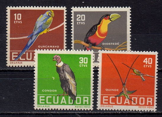 Briefmarken Ecuador 956-59 **
