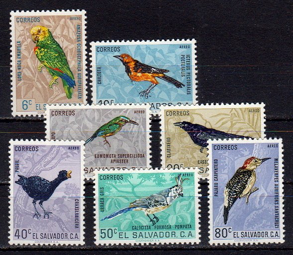 Briefmarken El Salvador 863-69 **